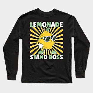 Lemonade Stand Boss Long Sleeve T-Shirt